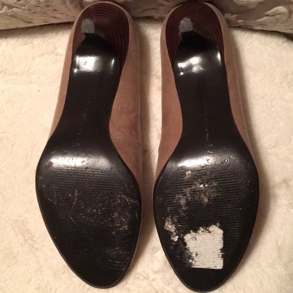 Bandalino taupe snakeskin pattern shoes - Picture 5 of 7